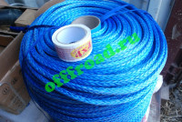 Синтетический трос Dyneema D 12мм синяя
