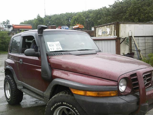 Шноркель из стеклопластика на Ssang Yong Korando