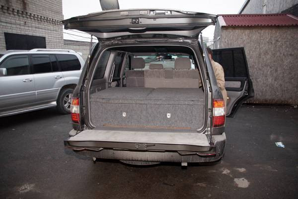 Автомобильный спальник Toyota Land Cruiser 100/105