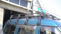 Багажник на крышу, размер: 220x125x19см с креплениями под высокую крышу Safari Y60